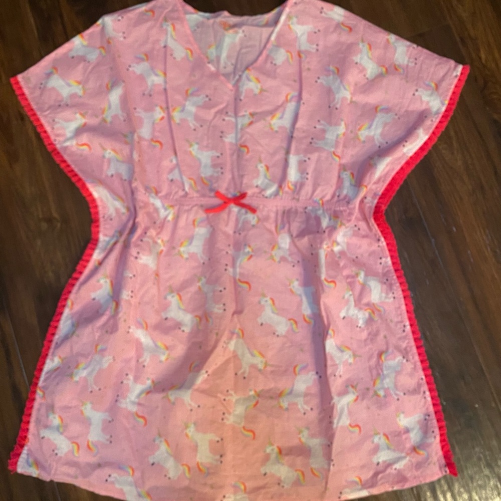 Girls Unicorn Swim Coverup size 10-12